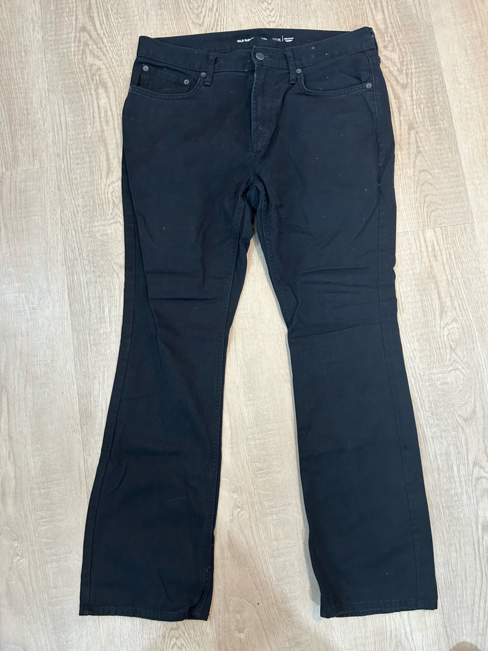 Men’s Black Stretch bootcut Jeans